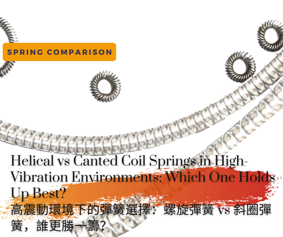Helical vs Canted Coil Springs in High-Vibration Environments: Which One Holds Up Best?